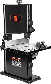 WEN 9-Inch Benchtop Band Saw model BA3959 for precision curved cuts